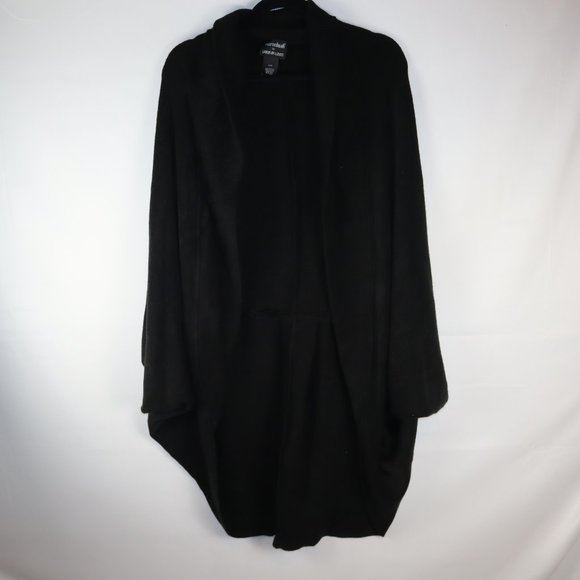Layers by Lizden Marvelush Black Knit Cocoon Cardigan Women's Size XL/1X-NWOT - Picture 8 of 11
